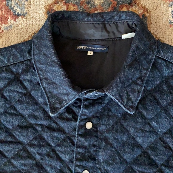 Levis Made and Crafted quilted denim western - Picture 2 of 4